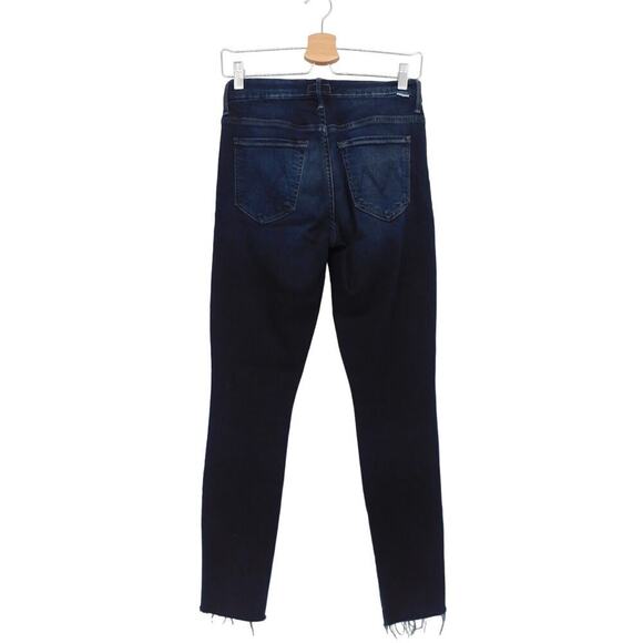 Mother Women The Looker High-Rise Ankle Fray Skinny Jeans in Last Call Size 26 - Picture 2 of 6